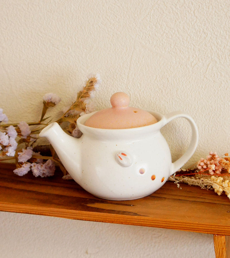 立體雪兔茶壺