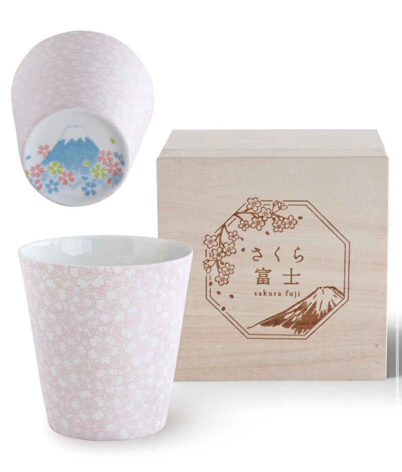 櫻花富士超薄瓷器杯