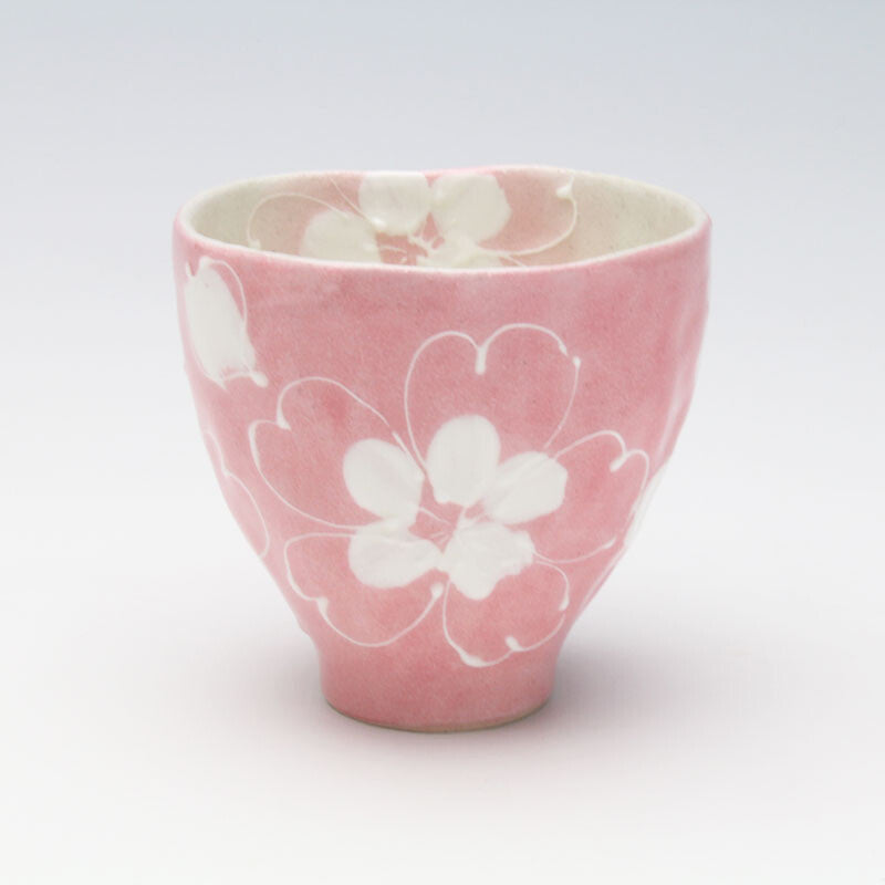 瀨戶燒春櫻茶杯