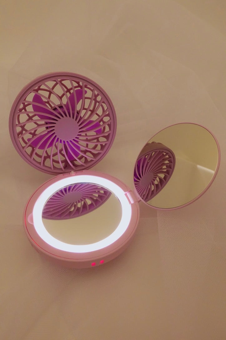 LED風扇鏡盒（紫）